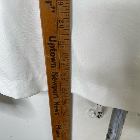 Vintage Judy Bond white ruffle button front blouse Womens top M - Picture 5 of 9